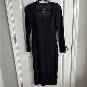 Black Long Sleeve Brami Dress
